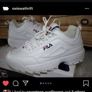 FILA disruptors sneakers